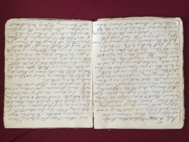 The original diary from 1849