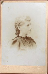 Celia Clarke, taken in Santa Cruz in the 1890s.